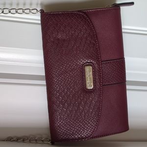 Beautiful wine colored crossbody